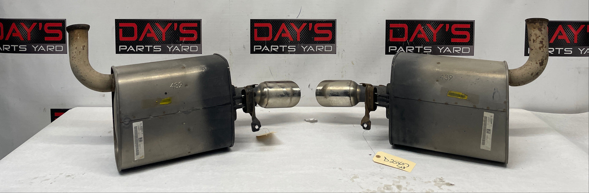 2015 Chevy SS Sedan Factory OEM Exhaust Mufflers Set - Day's Parts Yard