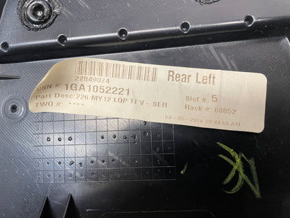 2014 Cadillac CTS-V Coupe LH Driver Rear  Quarter Door Panel Titanium OEM - Day's Parts Yard