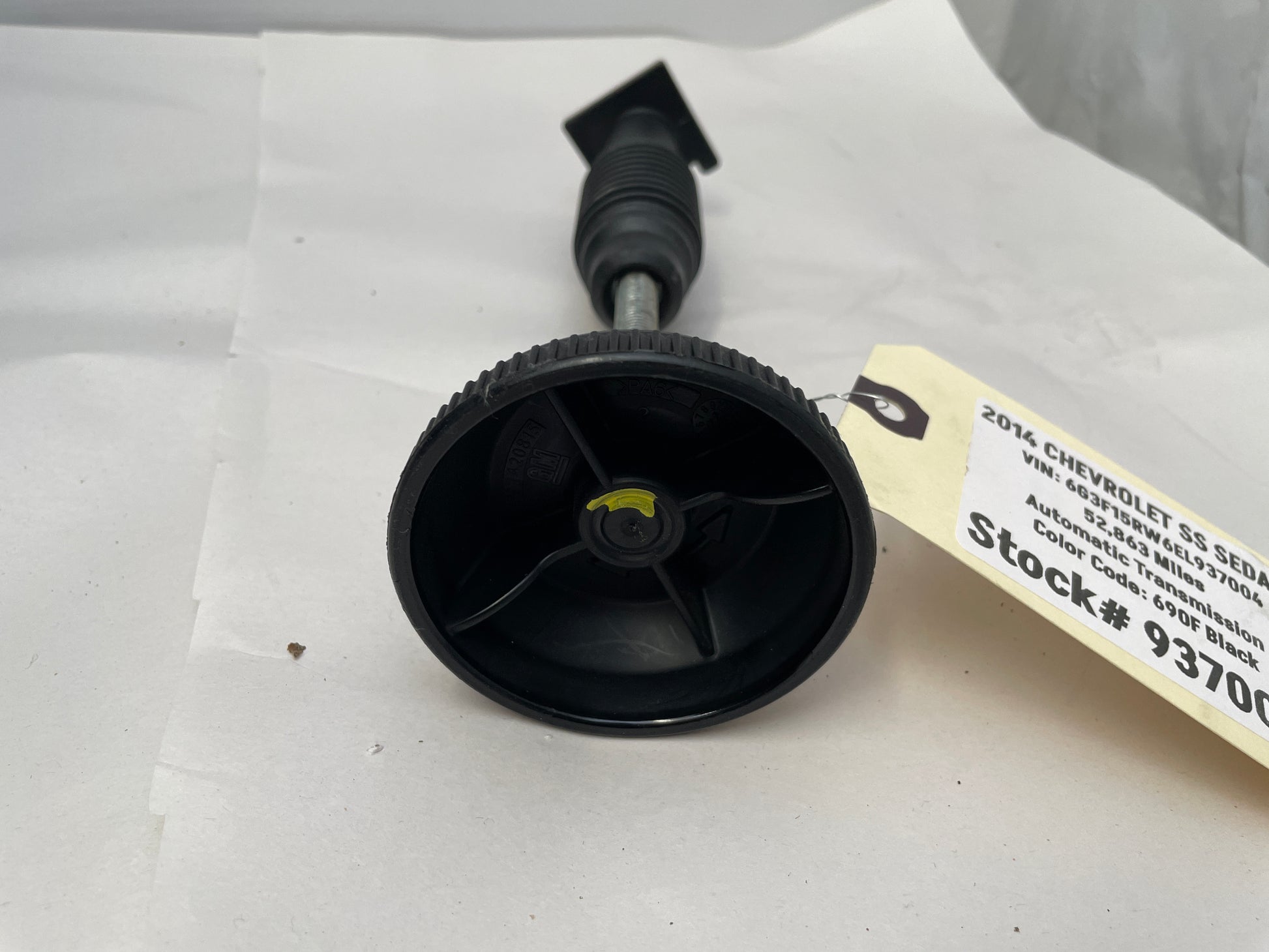 2014 Chevy SS Sedan Jack Stowage Retainer Tie Down Stud OEM - Day's Parts Yard