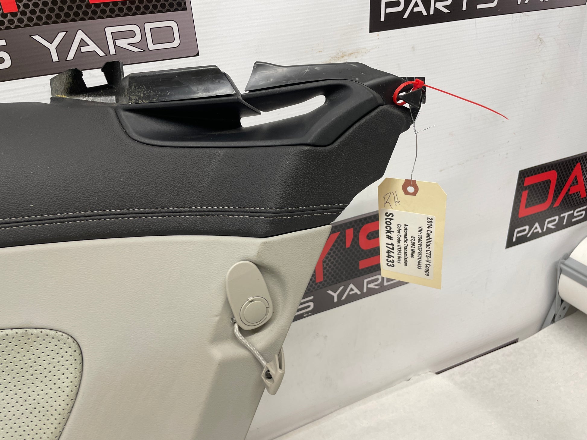 2014 Cadillac CTS-V Coupe RH Passenger Rear Quarter Door Panel Titanium OEM - Day's Parts Yard