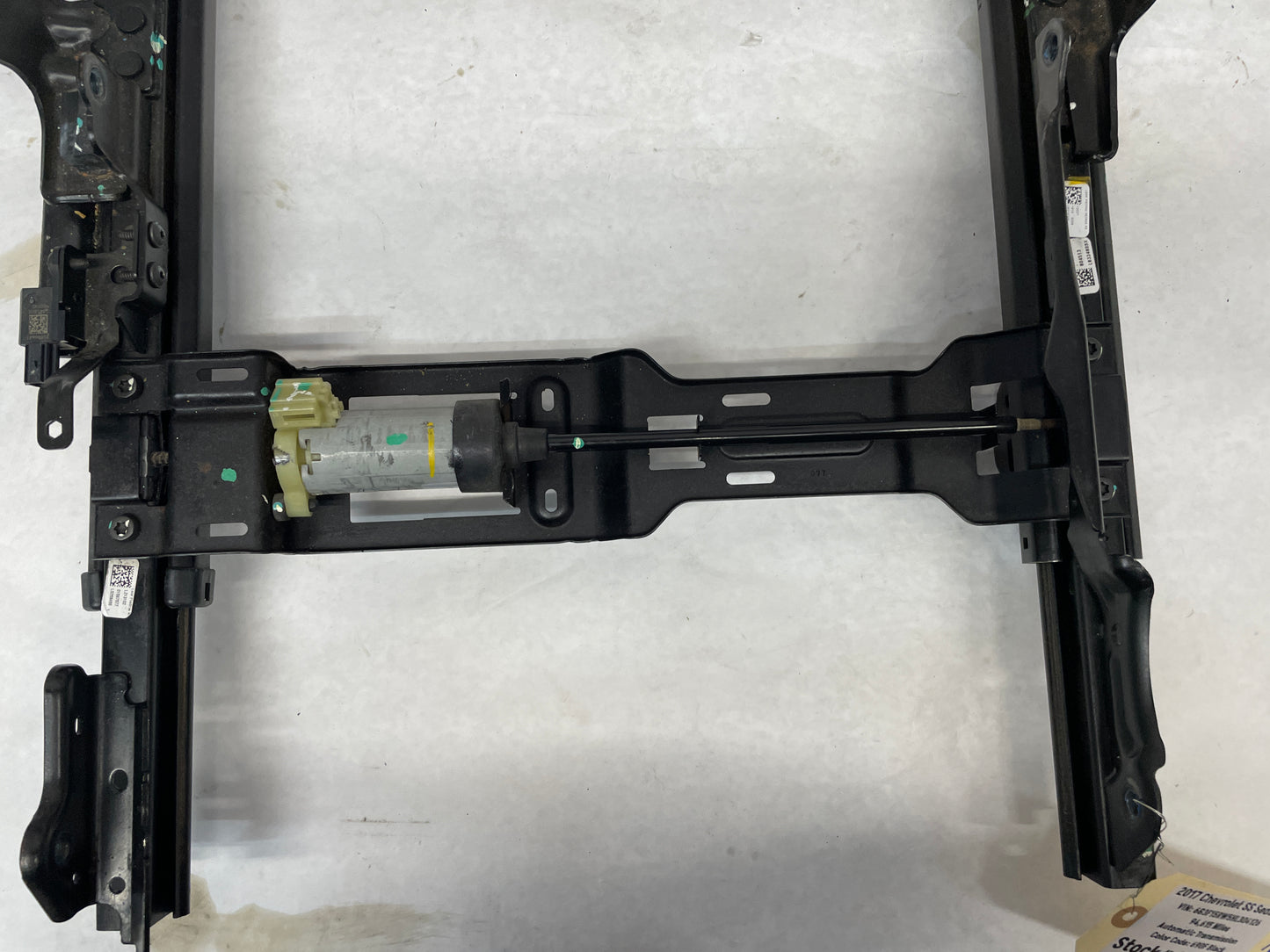 2017 Chevy SS Sedan LH Driver Front Seat Frame Rail OEM