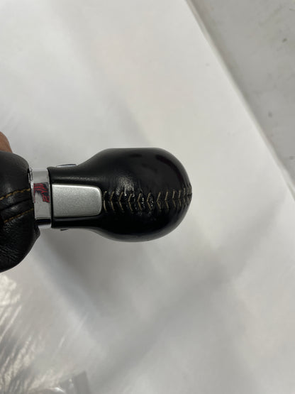2012 Chevy Camaro Ss Hurst Shifter Knob w/ Black Leather Boot Yellow Stitching OEM - Day's Parts Yard