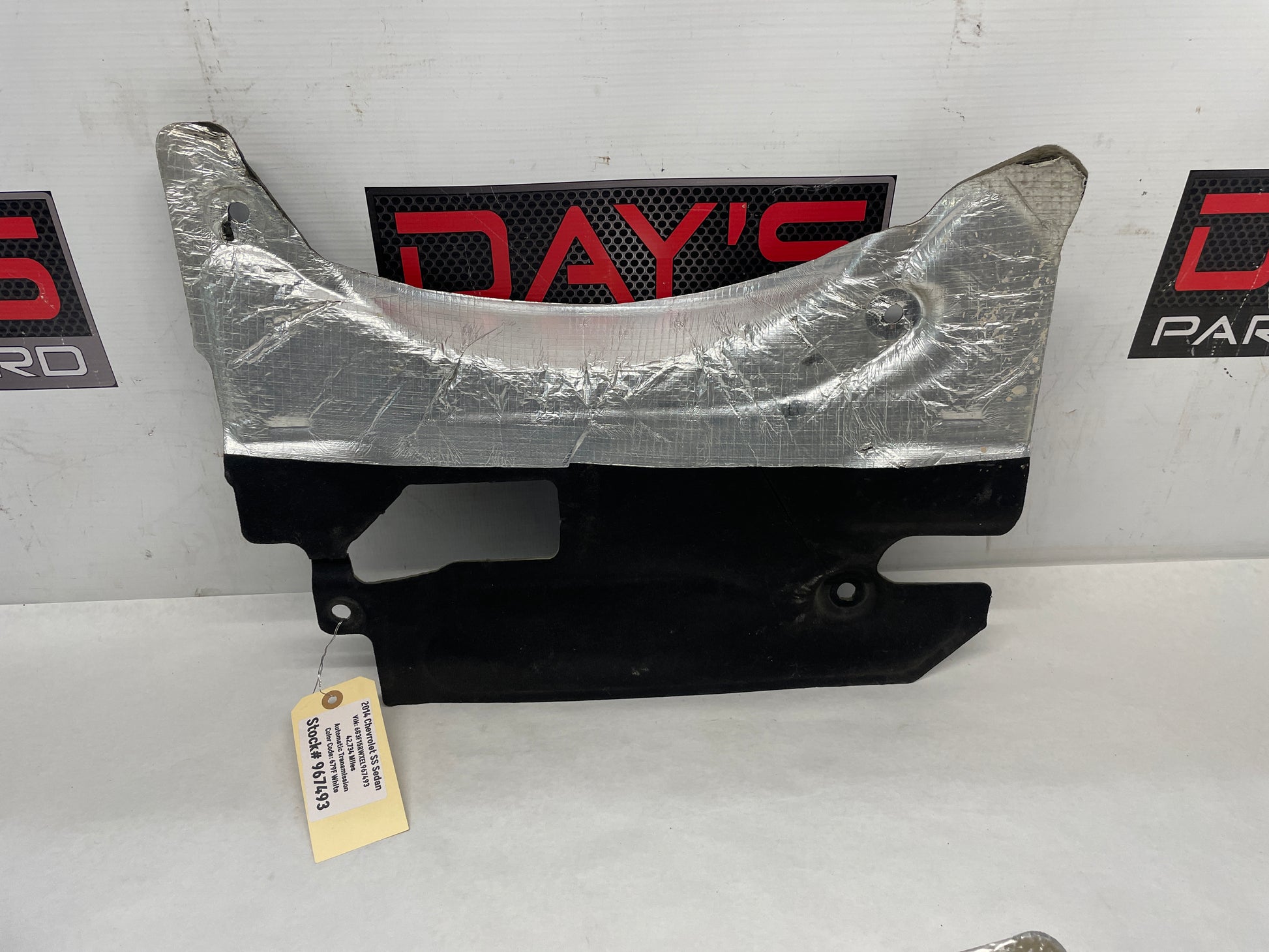 2014 Chevy SS Sedan Fire Wall Engine Bay Heat Shield Box Cover OEM - Day's Parts Yard