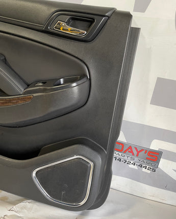 2018 Chevy Suburban  Rear LH Driver Door Panel OEM
