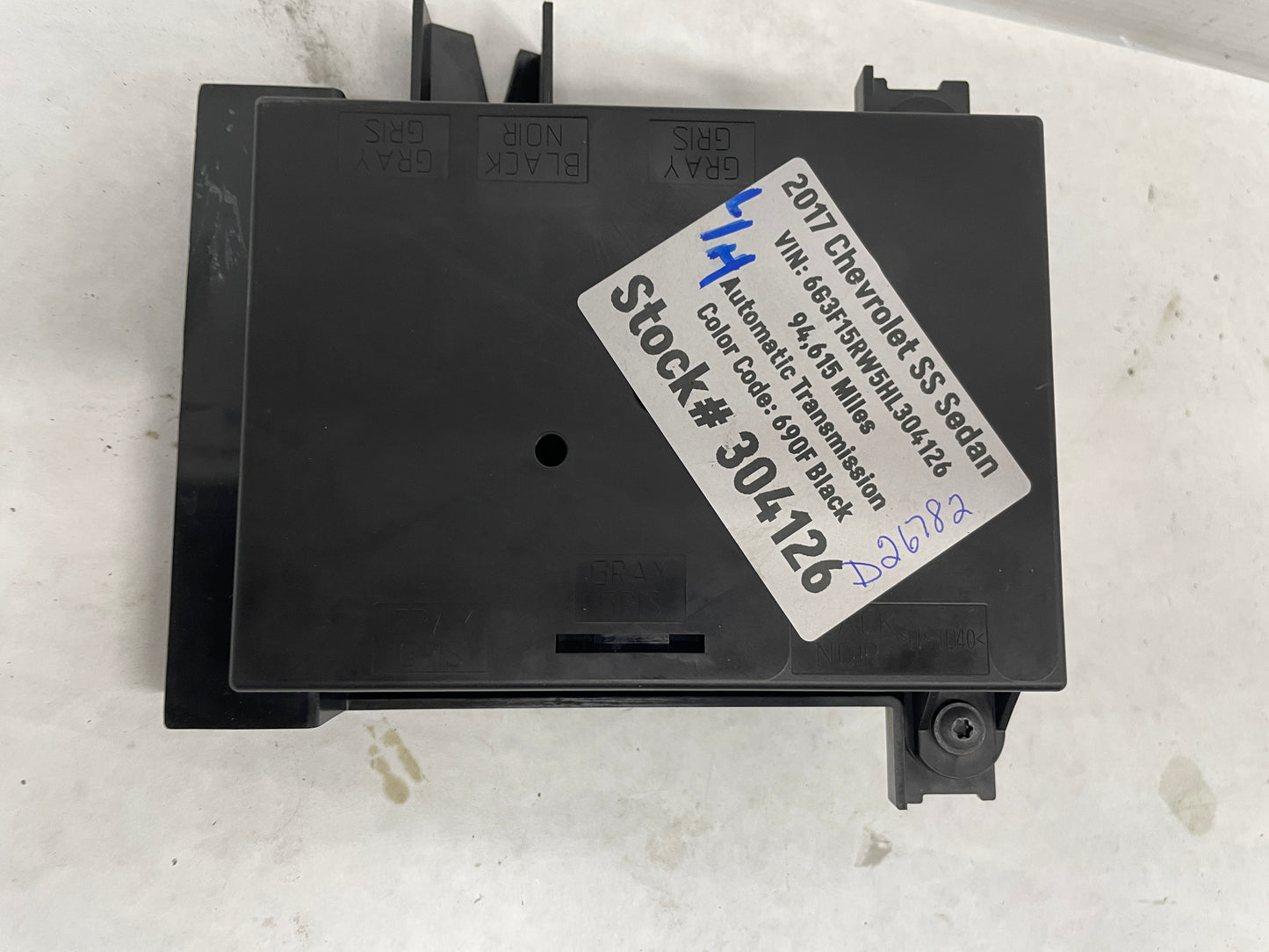 2017 Chevy SS Sedan LH Driver Memory Electronic Seat Control Module Computer OEM
