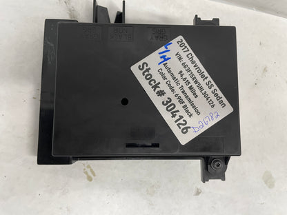 2017 Chevy SS Sedan LH Driver Memory Electronic Seat Control Module Computer OEM
