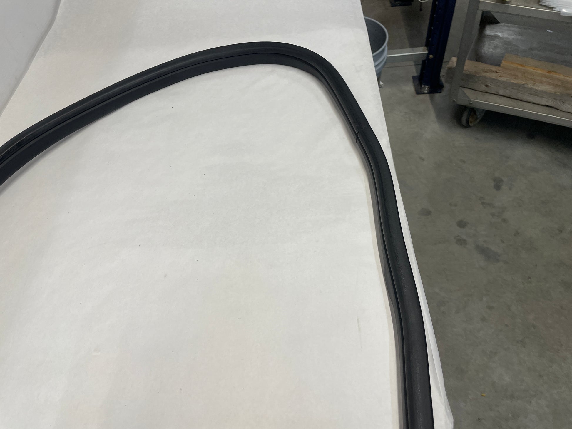 2014 Chevy SS Sedan RH Passenger Rear Door Weather Strip Rubber Seal OEM - Day's Parts Yard