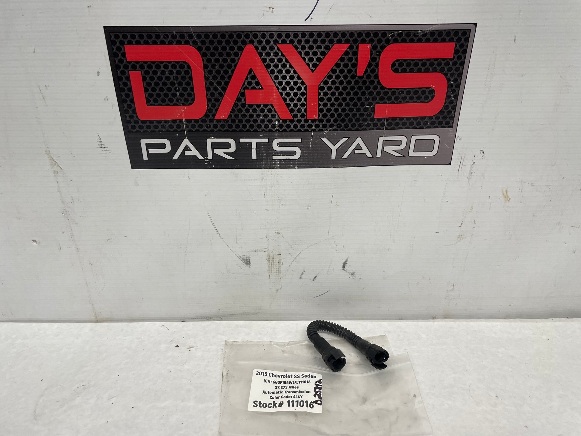 2015 Chevy SS Sedan Valley Cover PCV Hose Tube Line LS2 LS3 LS6 OEM - Day's Parts Yard