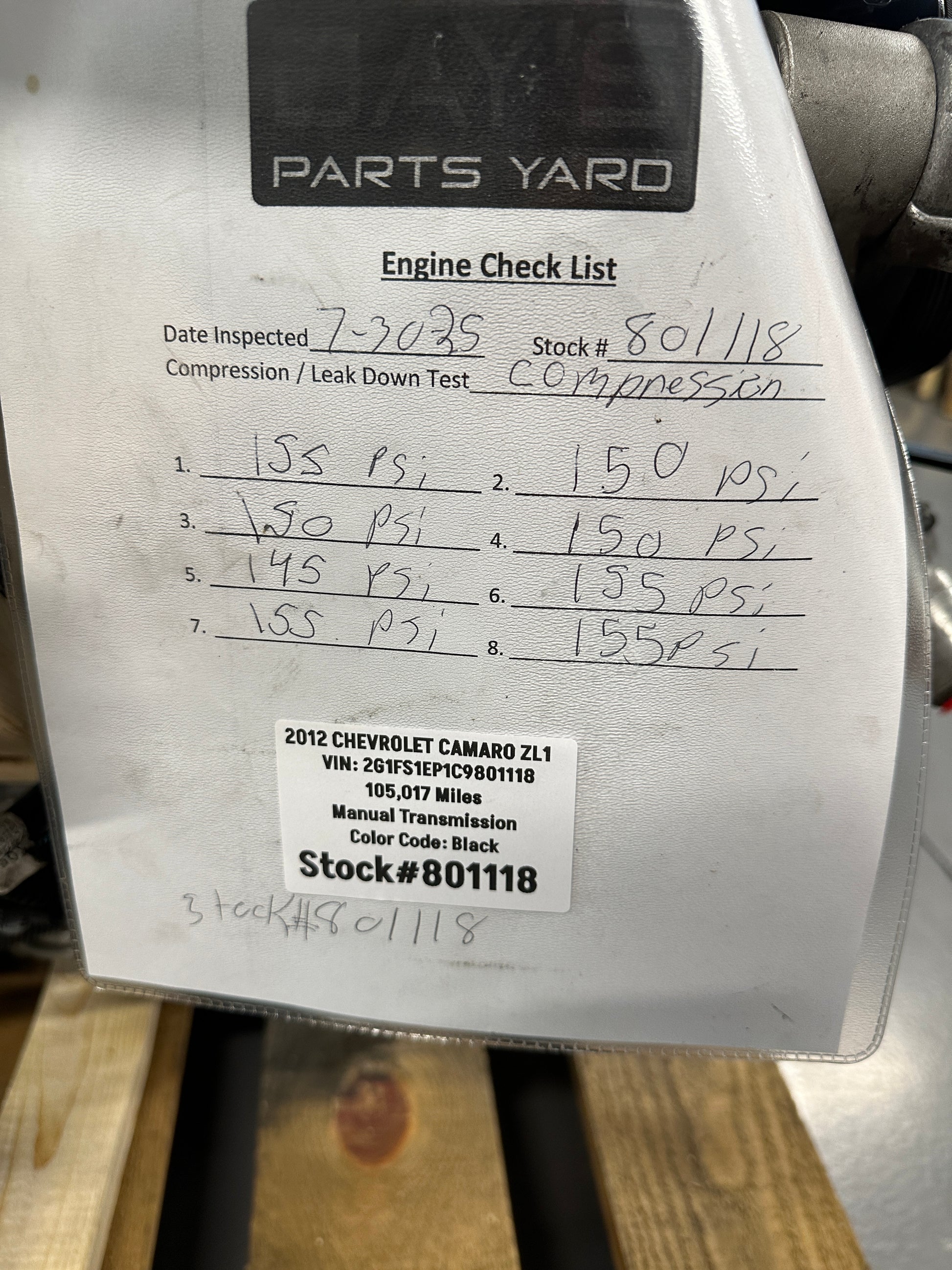 6.0L LQ4 Engine Motor 2wd 4L80 Automatic Transmission Drivetrain Pullout - Day's Parts Yard