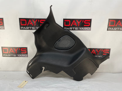2001 Pontiac Trans AM WS6 LH Driver Rear Interior Quarter Trim Panel Ebony Black OEM