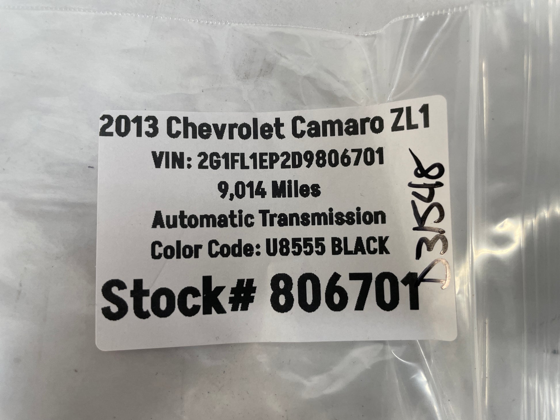 2013 Chevy Camaro ZL1 Headliner Head Liner Communications Navigation Microphone OEM - Day's Parts Yard