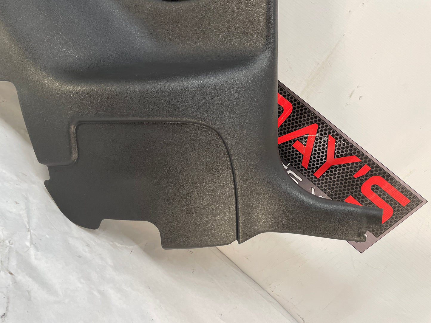 2001 Pontiac Trans AM WS6 LH Driver Rear Interior Quarter Trim Panel Ebony Black OEM