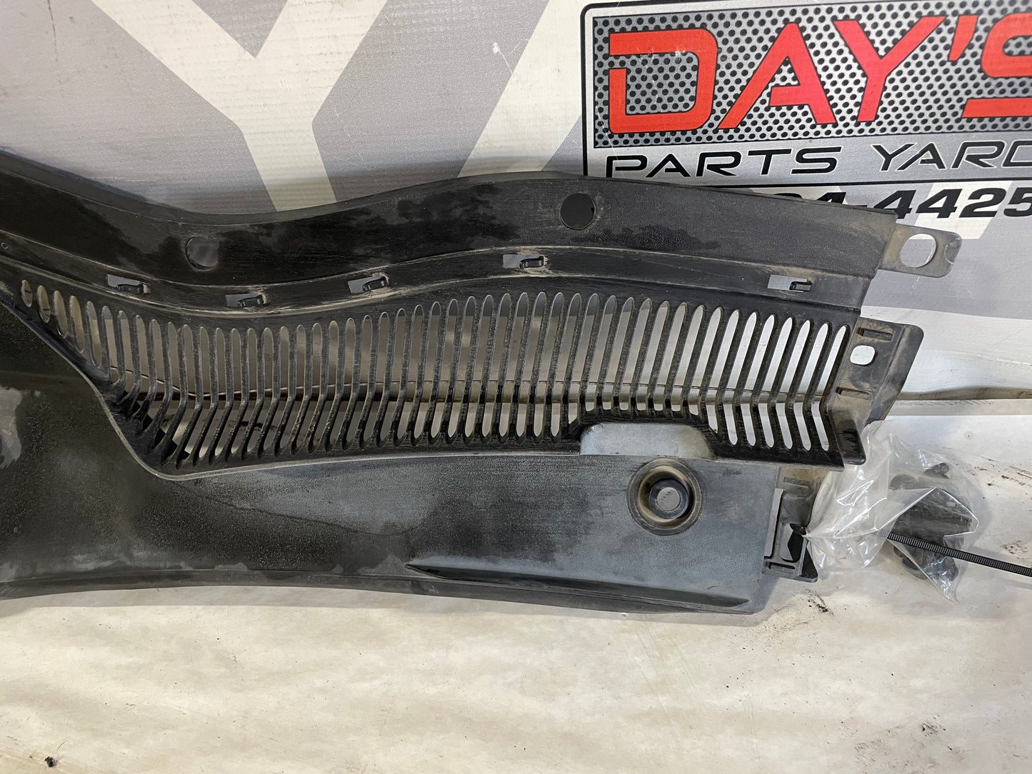 2015 Chevy SS Sedan LH Driver Wiper Cowl Section Piece OEM - Day's Parts Yard