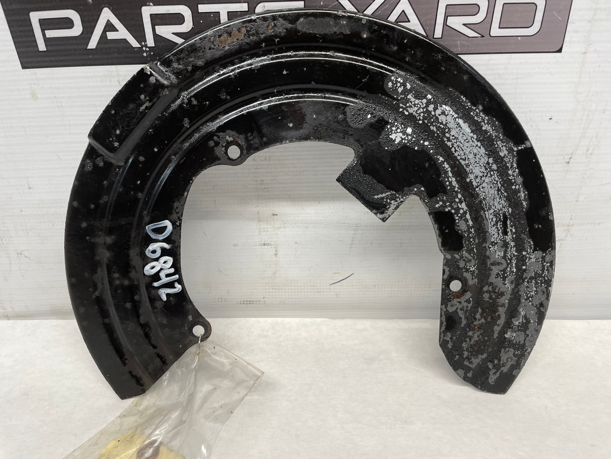 2014 Chevy SS Sedan Front LH Driver Brake Dust Shield OEM - Day's Parts Yard