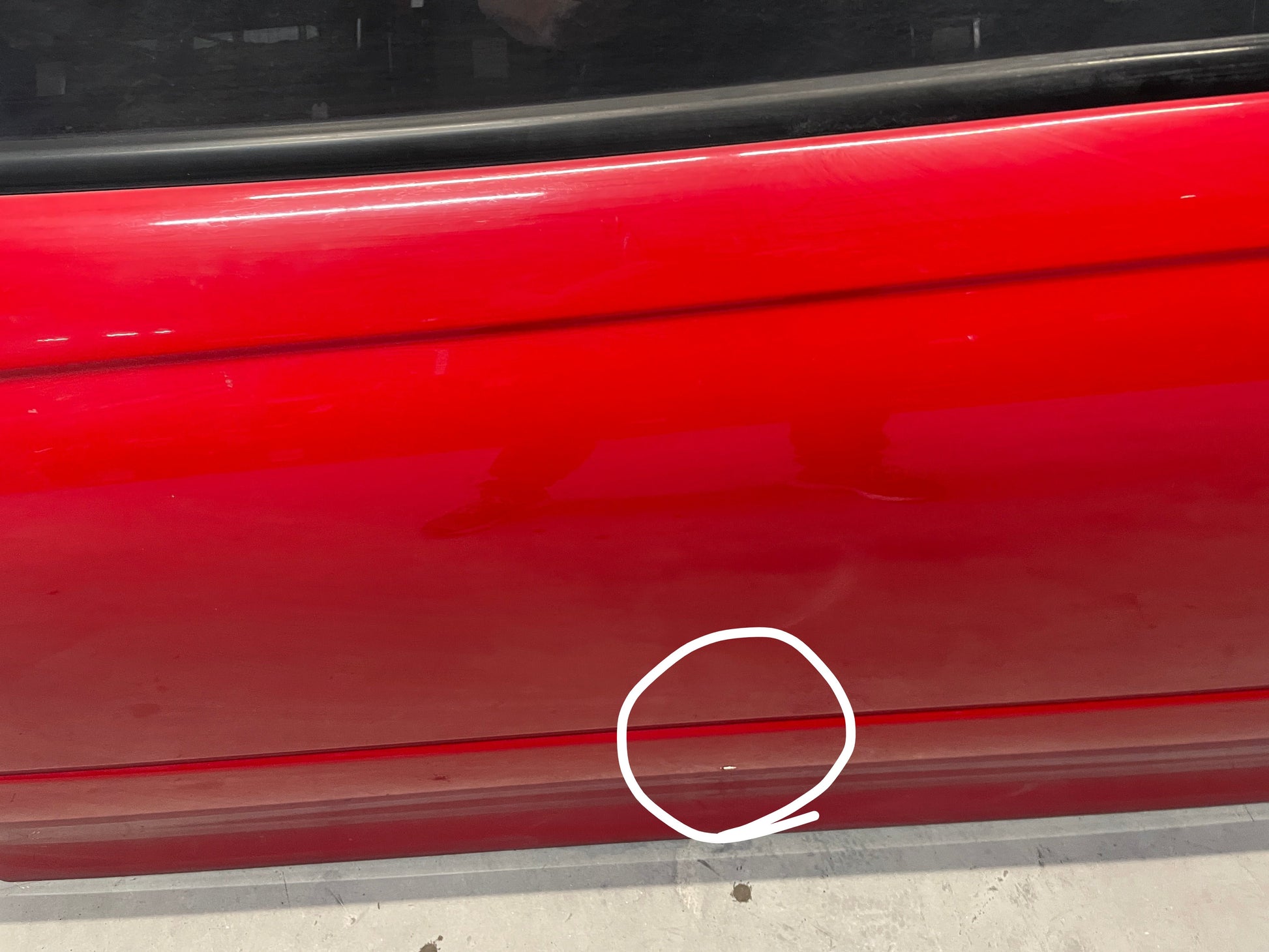 2004 Pontiac GTO LH Driver Exterior Door OEM - Day's Parts Yard