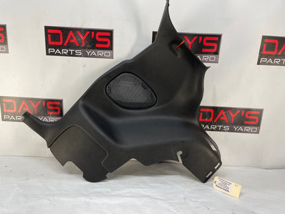 2001 Pontiac Trans AM WS6 RH Passenger Rear Interior Quarter Trim Panel Ebony Black OEM