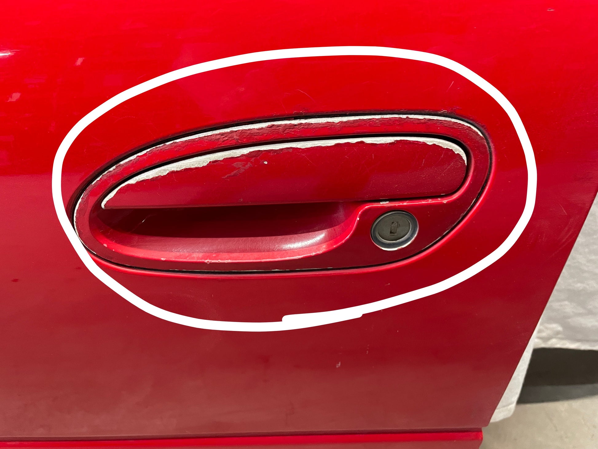 2004 Pontiac GTO LH Driver Exterior Door OEM - Day's Parts Yard