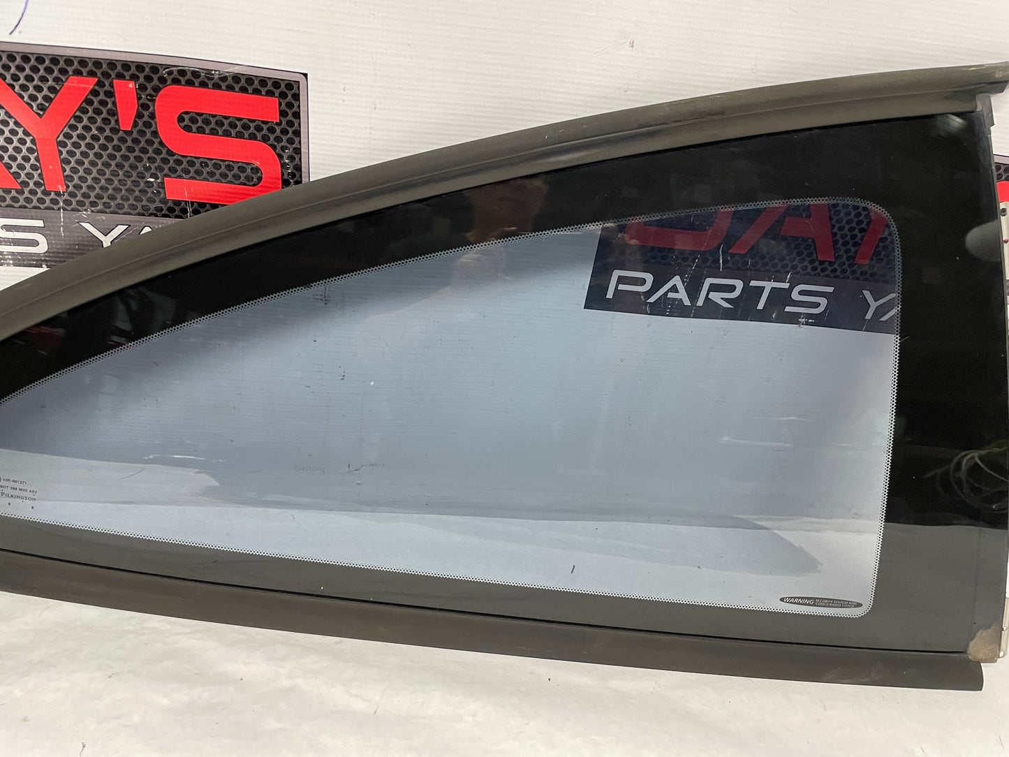 2006 Pontiac GTO RH Passenger Rear Quarter Window Glass OEM - Day's Parts Yard