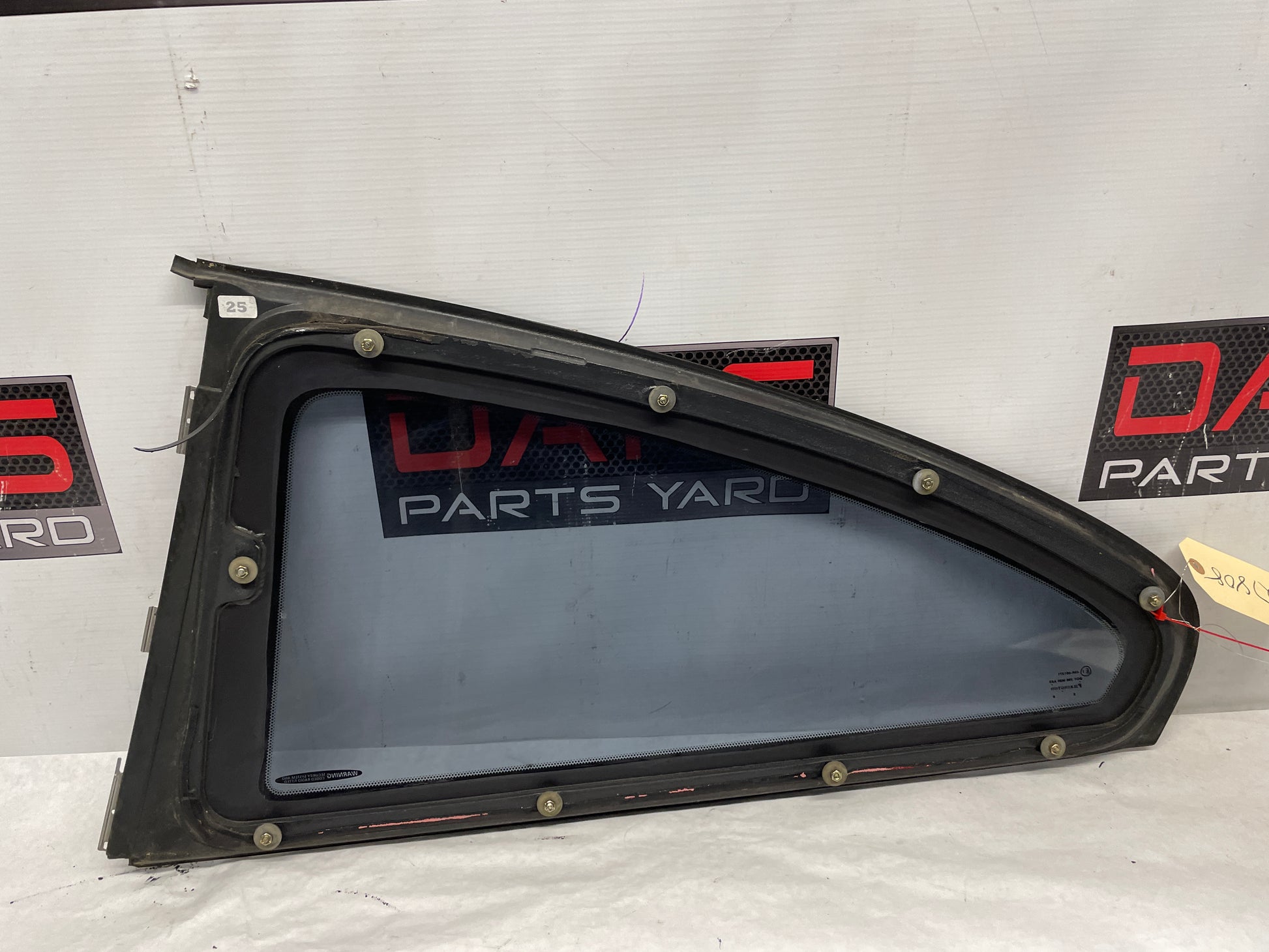 2006 Pontiac GTO RH Passenger Rear Quarter Window Glass OEM - Day's Parts Yard