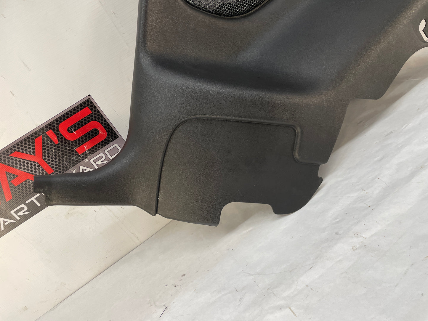 2001 Pontiac Trans AM WS6 RH Passenger Rear Interior Quarter Trim Panel Ebony Black OEM