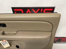 2004 Chevy Silverado 2500HD RH Passenger Front Door Panel Tan Beige OEM - Day's Parts Yard