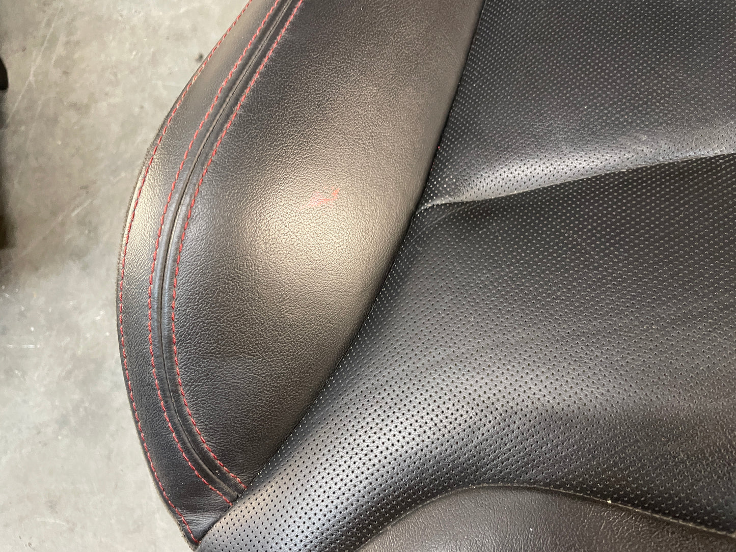 2015 Chevy SS Sedan Seats Fronts and Rears Black Leather Alcantara Suede OEM