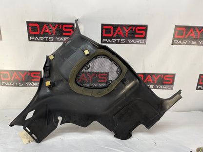 2001 Pontiac Trans AM WS6 RH Passenger Rear Interior Quarter Trim Panel Ebony Black OEM