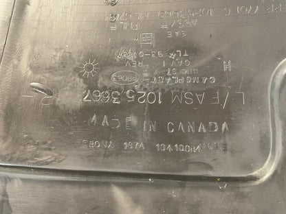 2001 Pontiac Trans AM WS6 RH Passenger Rear Interior Quarter Trim Panel Ebony Black OEM