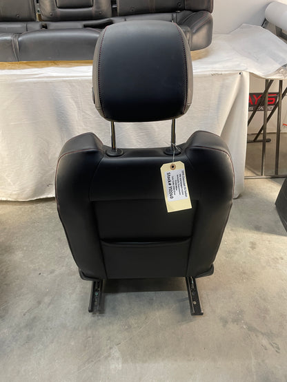 2015 Chevy SS Sedan Seats Fronts and Rears Black Leather Alcantara Suede OEM