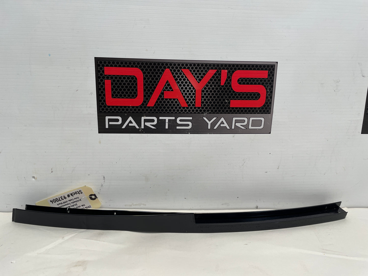 2014 Chevy SS Sedan Rear LH Driver Door Pillar Post Applique Trim Black OEM - Day's Parts Yard