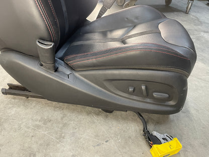 2015 Chevy SS Sedan Seats Fronts and Rears Black Leather Alcantara Suede OEM