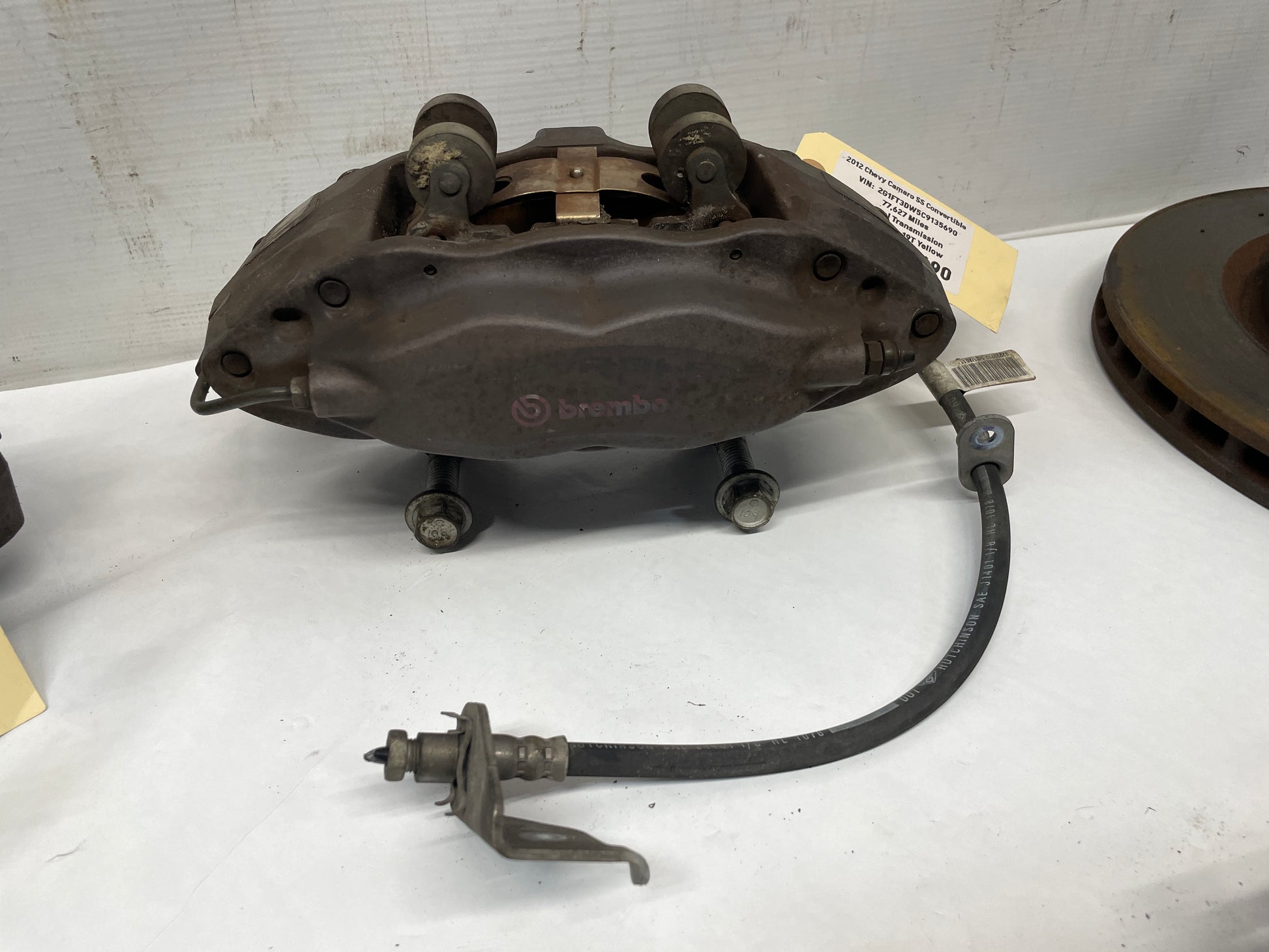 2012 Chevy Camaro SS Brembo Brake Calipers & Rotors Front and Rear OEM - Day's Parts Yard