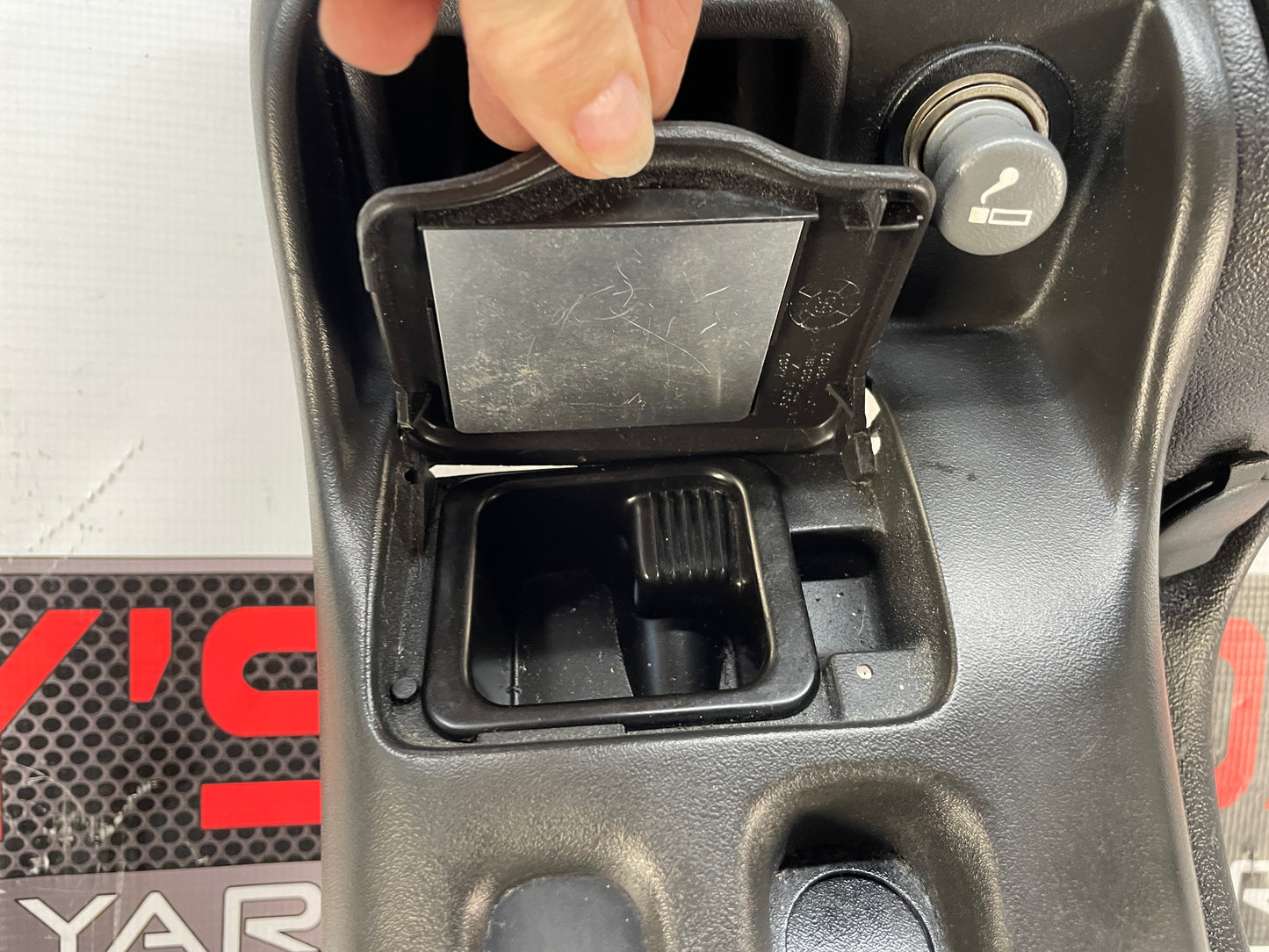 2001 Pontiac Firebird Trans AM WS6 Center Console Armrest w/ Shifter OEM Ebony Black - Day's Parts Yard