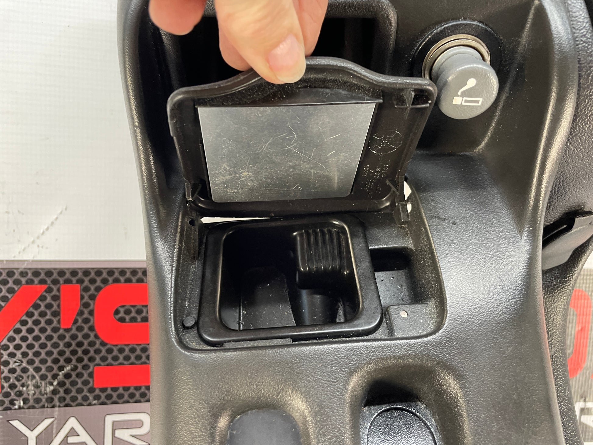 2001 Pontiac Firebird Trans AM WS6 Center Console Armrest w/ Shifter OEM Ebony Black - Day's Parts Yard