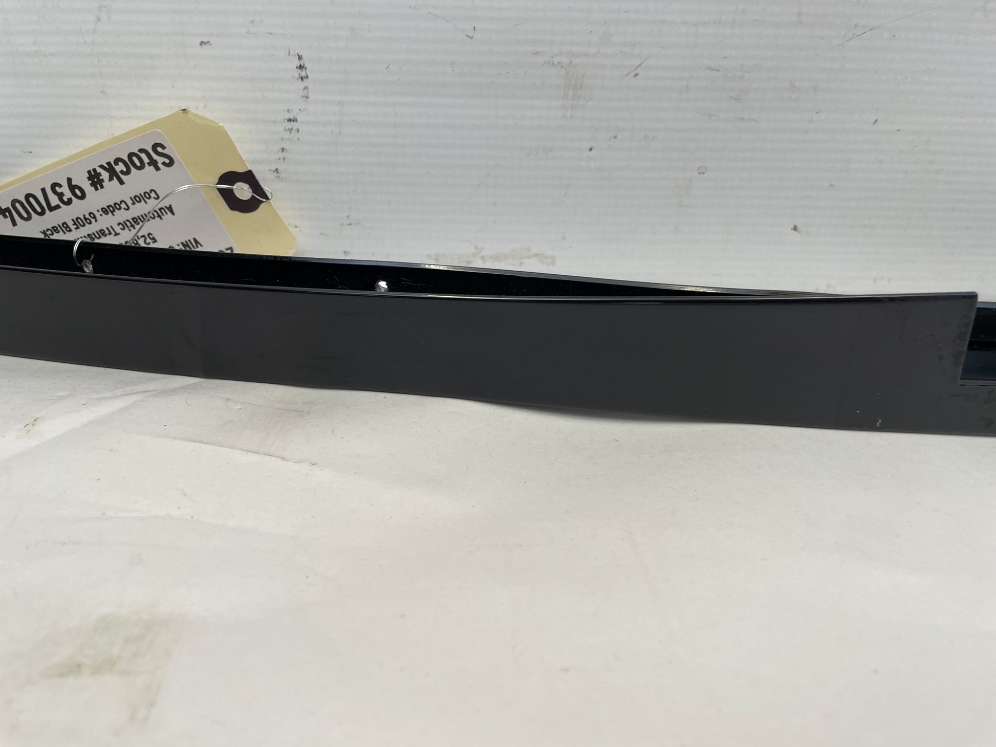 2014 Chevy SS Sedan Rear LH Driver Door Pillar Post Applique Trim Black OEM - Day's Parts Yard