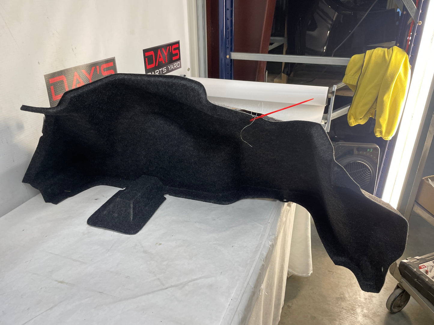 2013 Chevy Camaro ZL1 RH & LH Interior Quarter Panel Trunk Compartment Felt Carpet Liner OEM - Day's Parts Yard