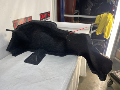 2013 Chevy Camaro ZL1 RH & LH Interior Quarter Panel Trunk Compartment Felt Carpet Liner OEM - Day's Parts Yard