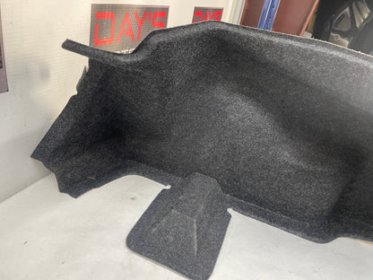 2013 Chevy Camaro ZL1 RH & LH Interior Quarter Panel Trunk Compartment Felt Carpet Liner OEM - Day's Parts Yard