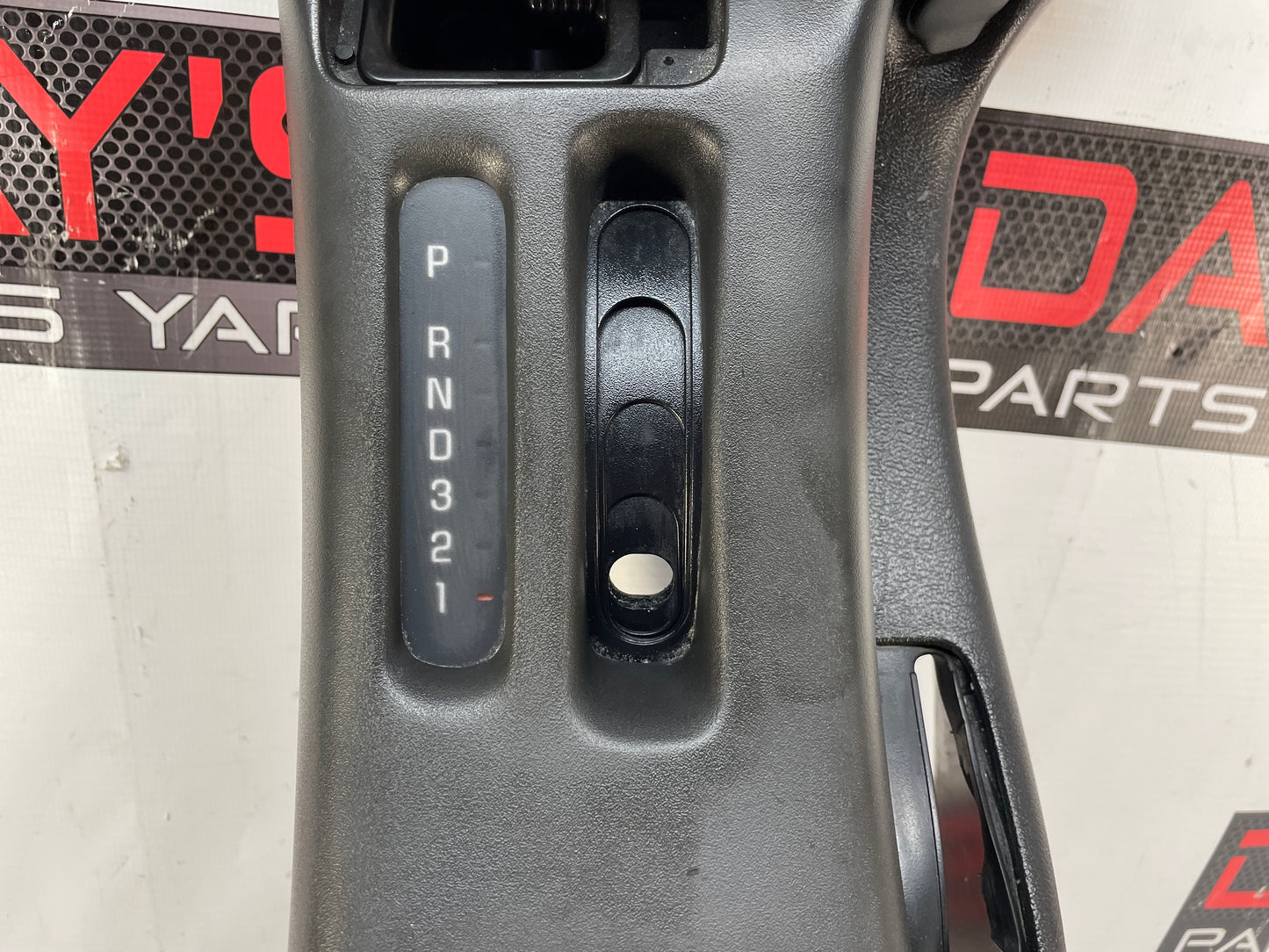 2001 Pontiac Firebird Trans AM WS6 Center Console Armrest w/ Shifter OEM Ebony Black - Day's Parts Yard