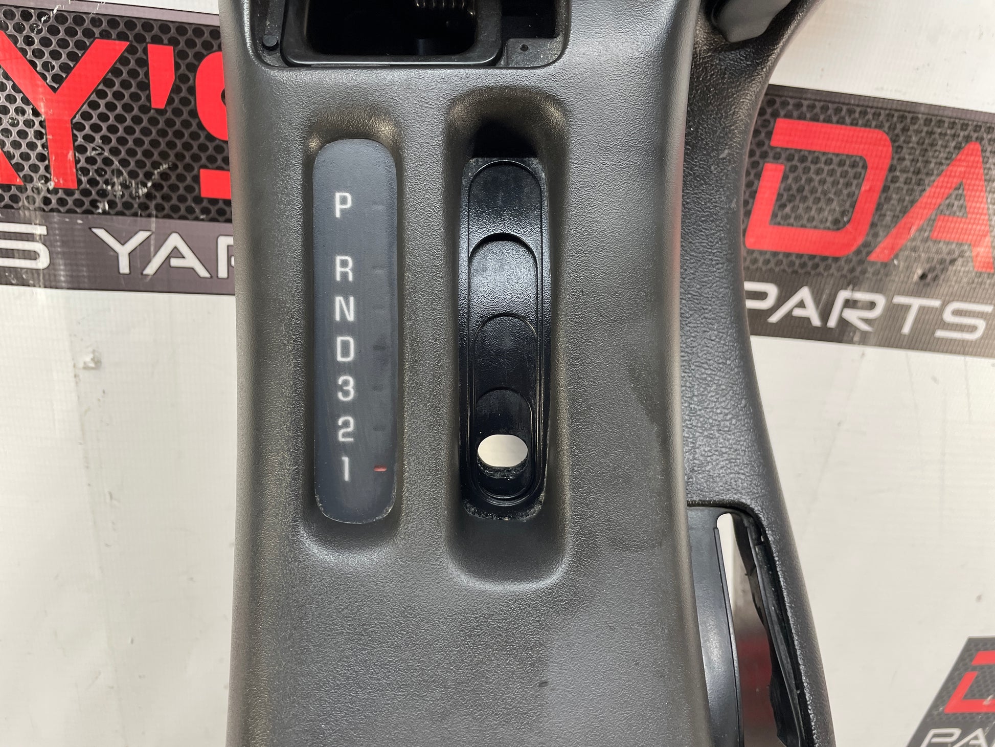 2001 Pontiac Firebird Trans AM WS6 Center Console Armrest w/ Shifter OEM Ebony Black - Day's Parts Yard