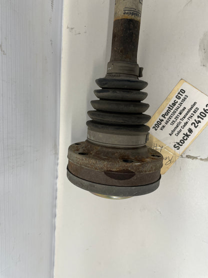 2004 Pontiac GTO LH Driver Rear CV Axle Half Shaft OEM - Day's Parts Yard