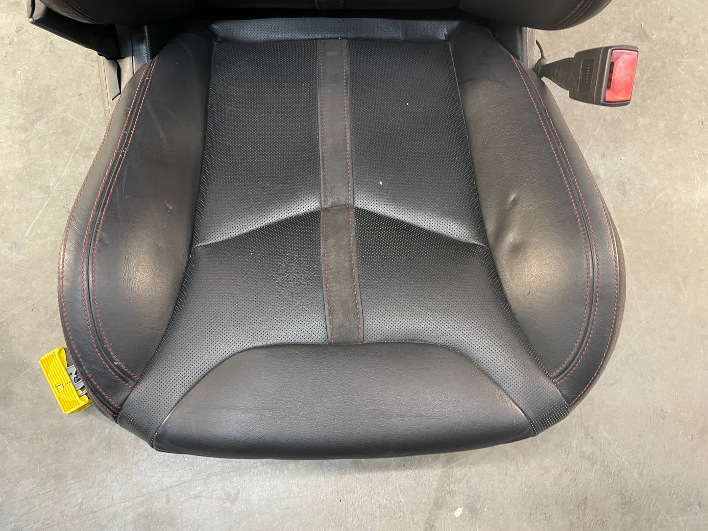 2015 Chevy SS Sedan Seats Fronts and Rears Black Leather Alcantara Suede OEM