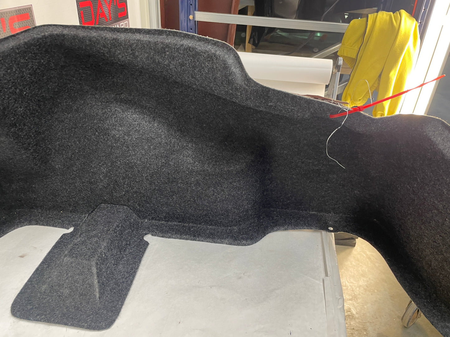 2013 Chevy Camaro ZL1 RH & LH Interior Quarter Panel Trunk Compartment Felt Carpet Liner OEM - Day's Parts Yard