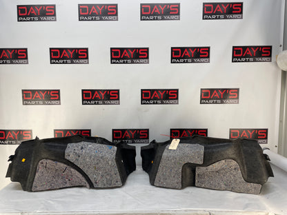 2013 Chevy Camaro ZL1 RH & LH Interior Quarter Panel Trunk Compartment Felt Carpet Liner OEM - Day's Parts Yard
