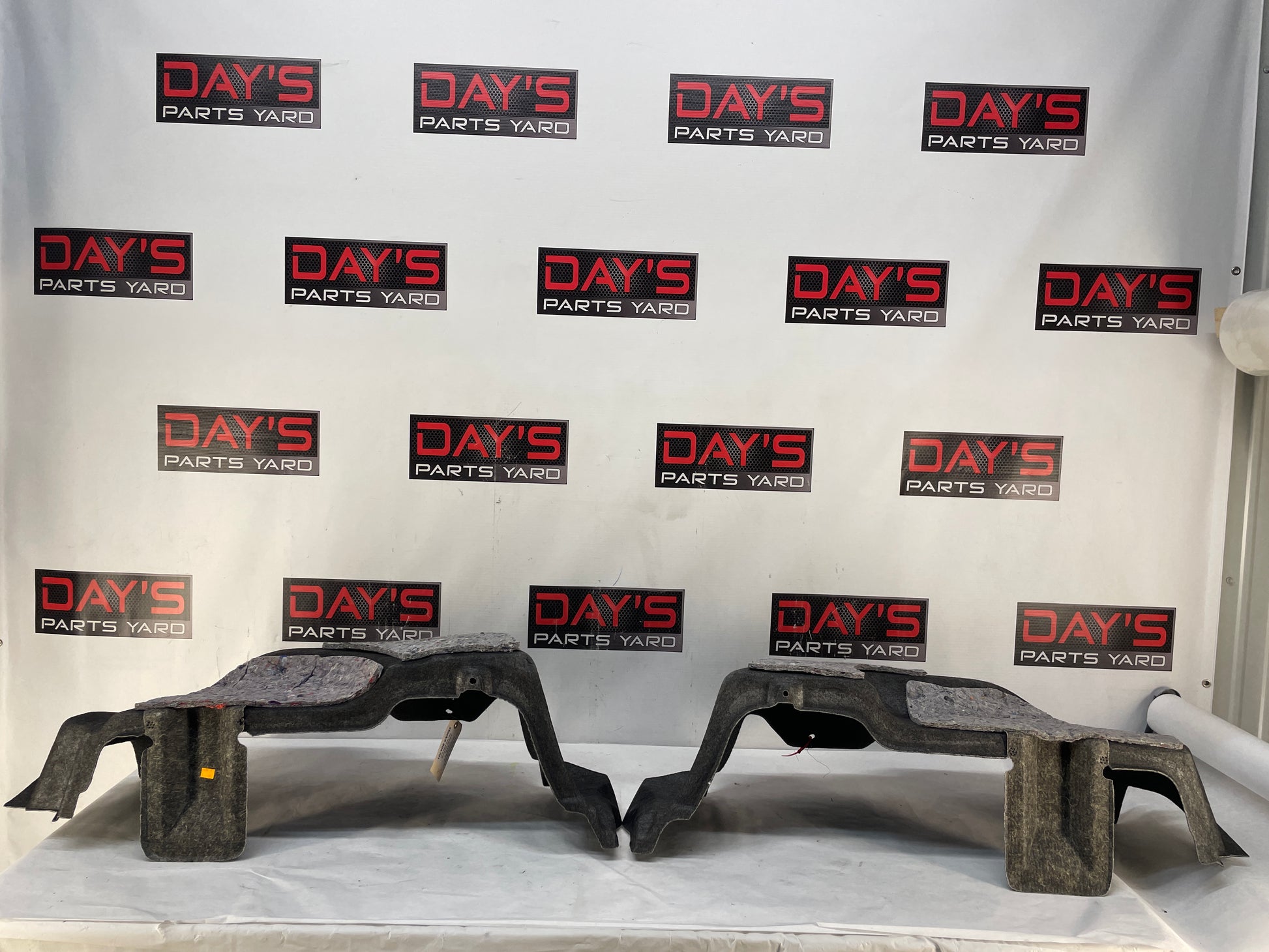 2013 Chevy Camaro ZL1 RH & LH Interior Quarter Panel Trunk Compartment Felt Carpet Liner OEM - Day's Parts Yard