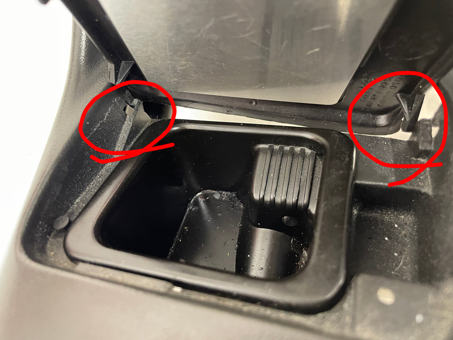 2001 Pontiac Firebird Trans AM WS6 Center Console Armrest w/ Shifter OEM Ebony Black - Day's Parts Yard