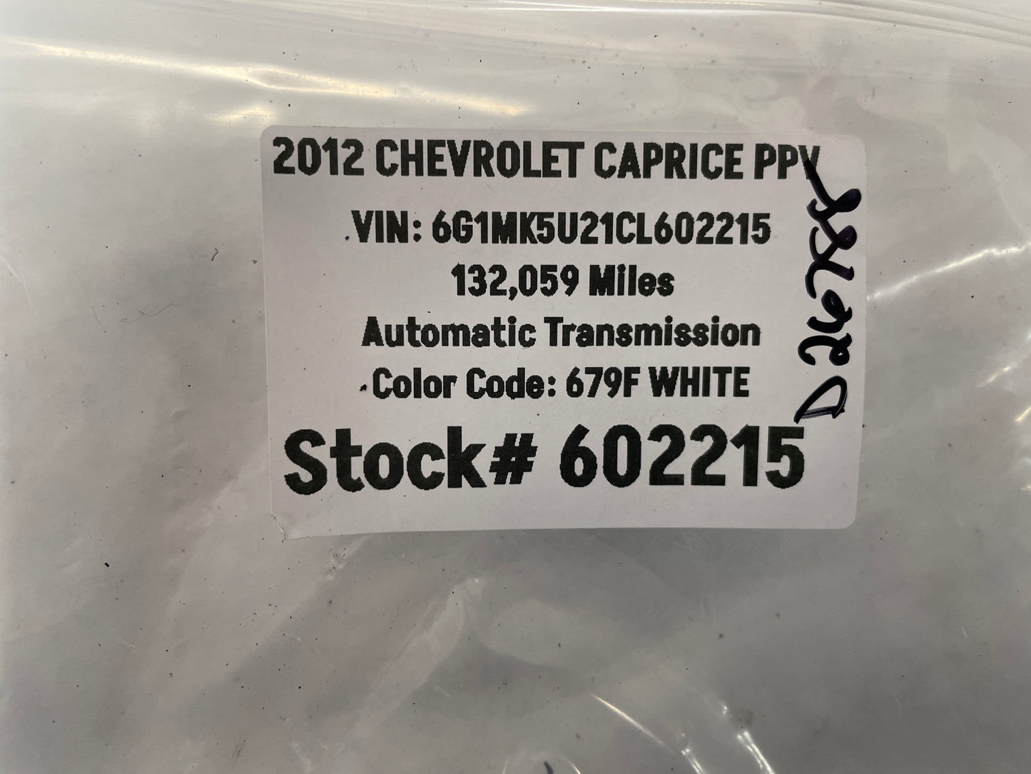 2012 Chevy Caprice PPV Upper Radiator Mounts and Lower Insulator Rubber Bushings OEM