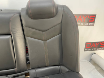 2015 Chevy SS Sedan Seats Fronts and Rears Black Leather Alcantara Suede OEM
