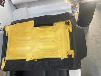 2015 Chevy SS Sedan Seats Fronts and Rears Black Leather Alcantara Suede OEM