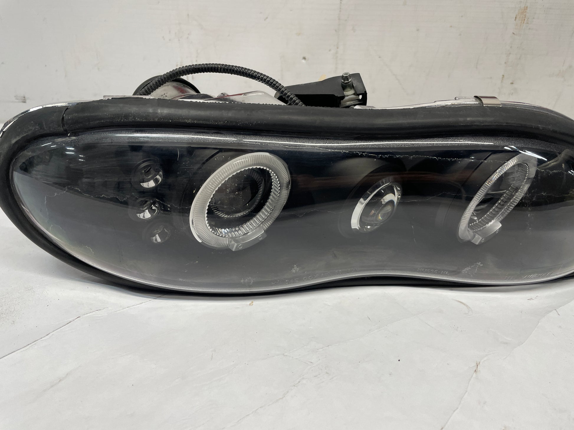 1999 Chevy Camaro Z28 RH & LH Headlights Head Light Lamps Aftermarket Assembly - Day's Parts Yard
